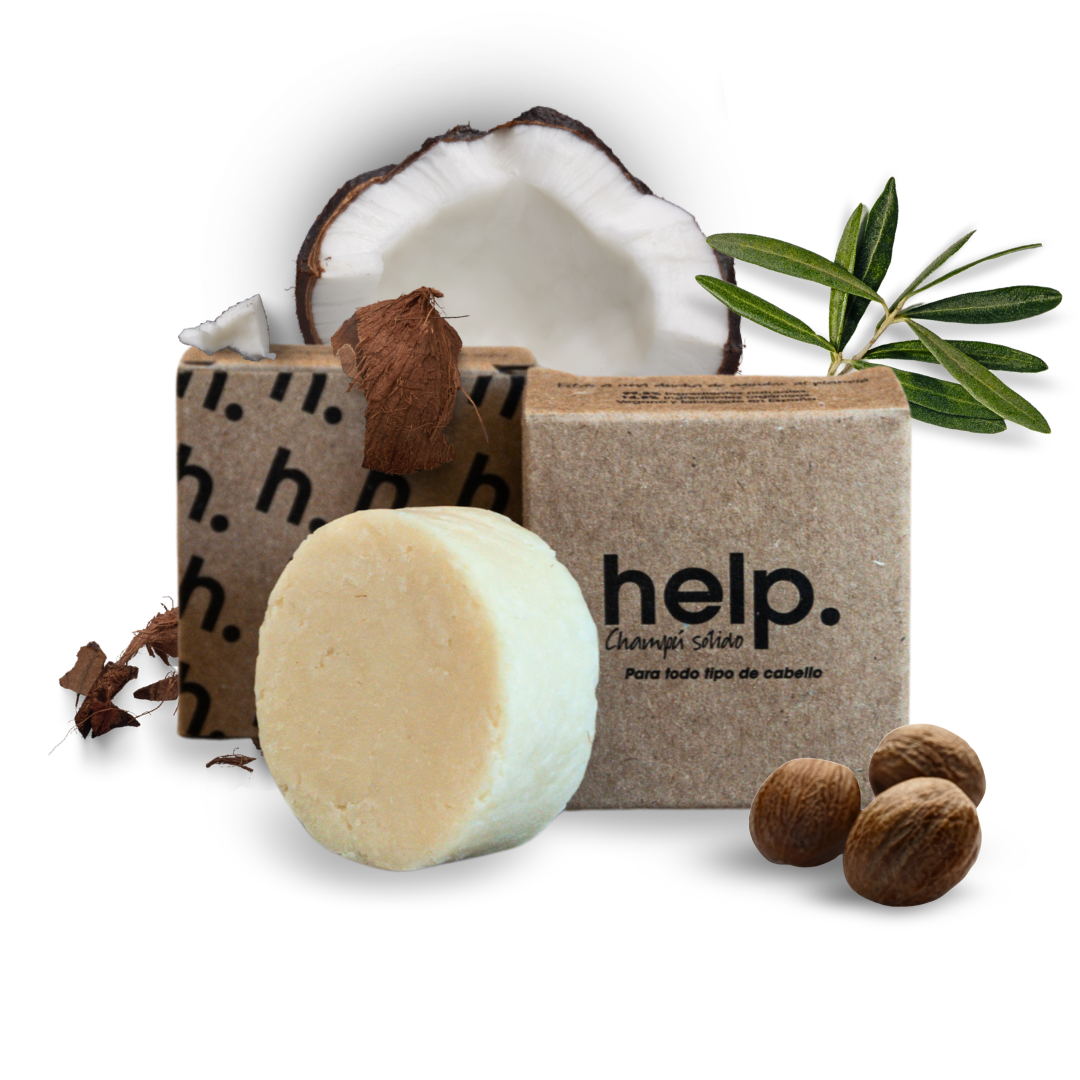 Champú en pastilla con Coco y Karité