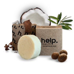 Champú en pastilla con Coco y Karité