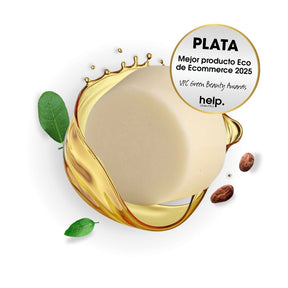 Hidratante corporal sólido con Cacao, Jojoba, Argán y Té Verde