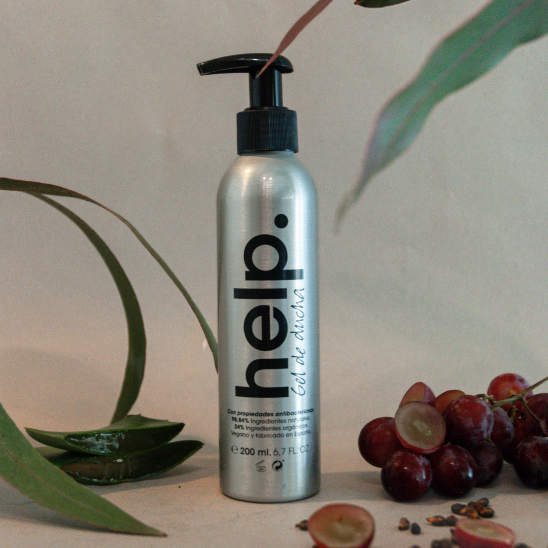 Gel de ducha natural con Árbol de Té y Aloe
