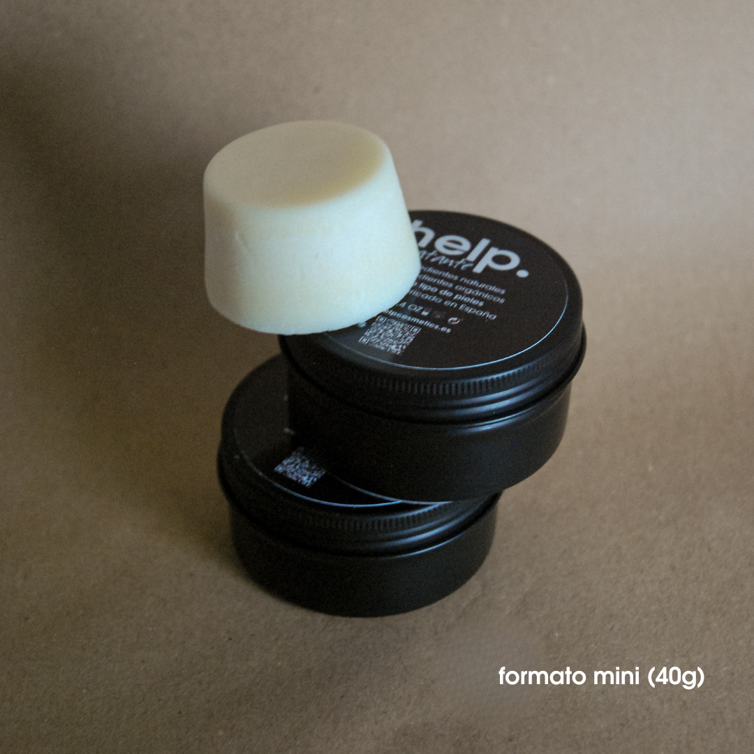 Hidratante corporal sólido con Cacao, Jojoba, Argán y Té Verde